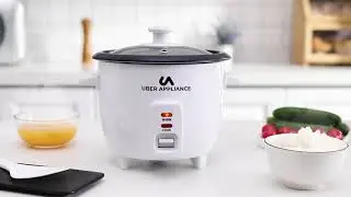 Uber Appliance Rapid Rice Cooker 6 Cup capacity