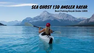 Vibe Sea Ghost 130 Angler Kayak Package - Best Fishing Kayak Under 1000 - Sit On Top Fishing Kayak