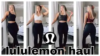 HUGE LULULEMON TRY ON HAUL ♡