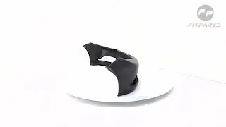 Primed Front Bumper Cover Fascia for 2012 Honda Civic Sedan EX EX-L Si HO1000281