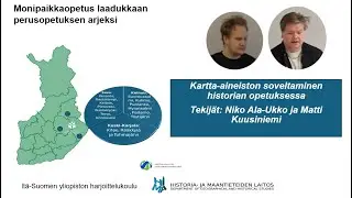 Kartta-aineiston soveltaminen historian opetuksessa