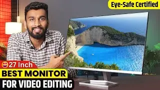 Best Monitor For Editing 2026 👌 | Best Monitor 27-Inch | HP M27F Unboxing | Monitor Gaming, Editing🔥