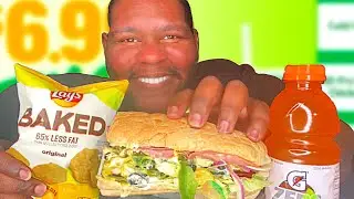 SUBWAY MUKBANG | MAKE IT HEALTHY MONDAYS