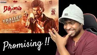 Rathnam(Tamil) - Official Trailer Reaction | Vishal, Priya Bhavani Shankar | M.O.U | Mr Earphones