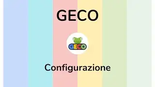 Geco, software per l'apprendimento di DSA e BES - Configurazione