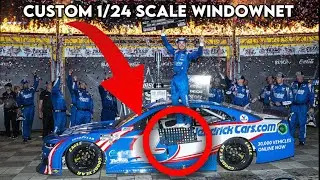 How To Make a 1/24 Scale Windownet
