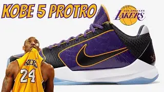 NIKE KOBE 5 PROTRO 'LAKERS' | SNKR PREVIEW (UPDATED VIDEO/IMAGES)