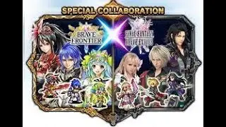 Final Fantasy Brave Exvius summons for Brave Frontier Units - Vargas, Tilith, Elza, Seria, and Karl