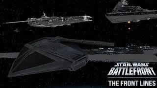 Star Wars Battlefront 2 Mods: Battlefront The Frontlines: Space Hoth (Empire)