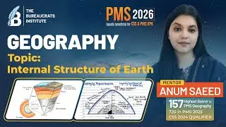 Internal Structure of Earth | PMS Punjab Geography | Ms Anum Saeed | TBI