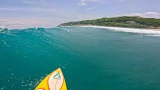 Perfect Waves but Strong Currents! Intense Surf at Pandawa!