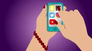 Social Media animated infographic