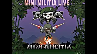 MINI MILITIA LIVE STREAM | GAME CODE | ANYONE CAN JOIN