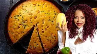 Best EVER Jalapeno Cornbread takes 1 MINUTE to make!