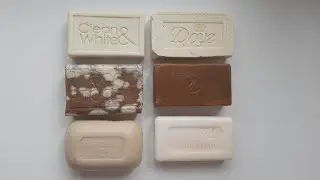 ASMR CUTTING  DRY LAUNDRY SOAP🧼VERY DRY SOAP🧼SATISFYING VIDEO🧼