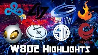 2014 NA LCS Spring Split W8D2 Highlights