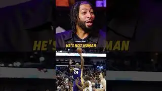&lsquo;AD Tells Story About Kobe Bryant Shooting Left Handed&rsquo;