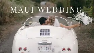 The Bride's Dad will MAKE YOU CRY 😭  | Maui Wedding Film