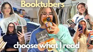 Booktubers choose what I read 🤓📖 @SaraCarrolli @alexaraye @HeatherMcLarry @laurengambale