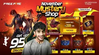NOVEMBER MYSTERY SHOP 🔥 Free Fire MaX