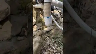 Ремонт ПВХ-труб с видом