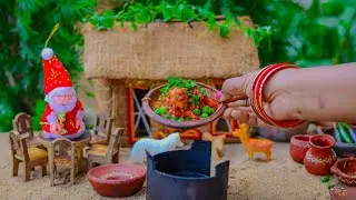 Mini Mutton curry recipe|| Merry Christmas 🎄 || Mini mother's kitchen