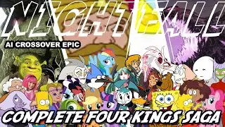 Complete Four Kings Saga | Nearphotison's Nightfall S2 [AI-Generated Fanfiction]