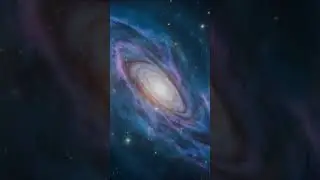 Witness the Rim of a Galaxy: Dynamic Journey Through Deep Outer Space! #spaceart #space #spacescene