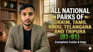 MY UPSC JOURNEY DAY-43 NATIONAL PARK OF INDIA #study #exam #upsc 