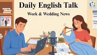 Real Life Talk: Daily Work & Good News | Learn English for Beginners | English Podcast