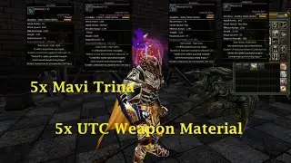 Knight Online - 5x UTC Weapon Compound 100%????