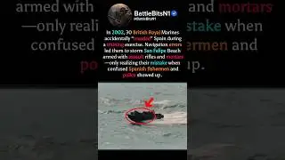 When British Marines Accidentally Invaded Spain 🇬🇧➡️🇪🇸😳 #britisharmy #militaryfail #historyshorts
