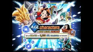 1 Multi to get them all? AGL Banner Summon | DBZ Dokkan Battle