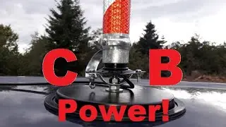 📡 CB-FUNK! 📶 Stationsantenne auf Magnetfuß im Schwarzwald!