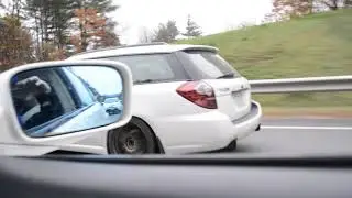 Legacy GT wagon Nameless turbo back flyby