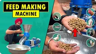 Livestock, Poultry and Fish Feed Making Machine | Make Pig, Goat, Chicken, Duck & Cow Feed at Home