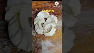 Momo dumpling | how to shape momo || street momo design  #momodesign #streetfood #momorecipe #sorts