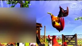 Silly Farm Moment: Penguin vs Rooster,Bartolito 🐧🐓||By:Gamavision Csupo Effects