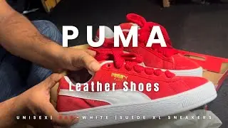 PUMA Premium Leather Sneakers Unisex Suede XL Sneakers 