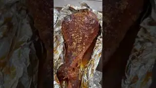 Копчёные ножки/голени индейки, запечённые в духовке прямо у вас дома! #ножкииндейки #голенииндейк...