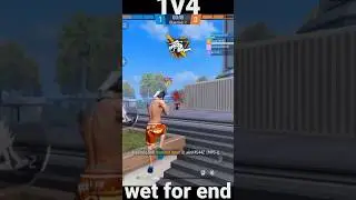 1v4 impossible clutch😱 #shorts #short #freefire #cs