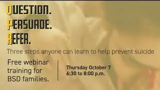 Suicide Prevention Training for Parents - #1