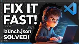 How to Fix & Solve launch.json Error in VSCode Full Tutorial