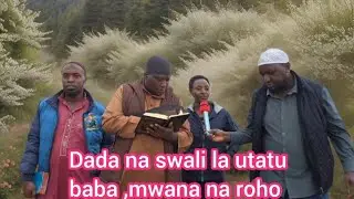 Dada imebidi akimbie kiwanjani alipo leta hoja ya miungu watatu kimeumana leo ni leo