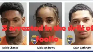 BRAKING NEWS FOOTAGE OF THE ARREST OF 3 PPL FOR FOOLIO SHOOTING