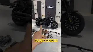 Black Flag 500 Cruiser ☠️ Улучшенные детали #мотозапчасти #аксессуары #байк #shortsviral