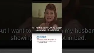 Harbinger - Meaning, Pronunciation, Usage | Learn English with TV Shows & Movies