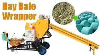 Silage Baler and Wrapper Machine for Reliable Hay and Silage Wrapping Contact: +8617703863868