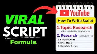 How To Write Script with Ai or Manual ✅ | Youtube Automation💰| Day 5 of 1 Crore Series | @300daylive