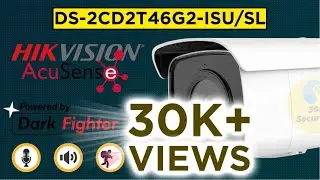 Acu-Sense IP Camera - DS-2CD2T46G2-ISU/SL🔥🔥 - The Best 4 MP IP Camera from Hikvision